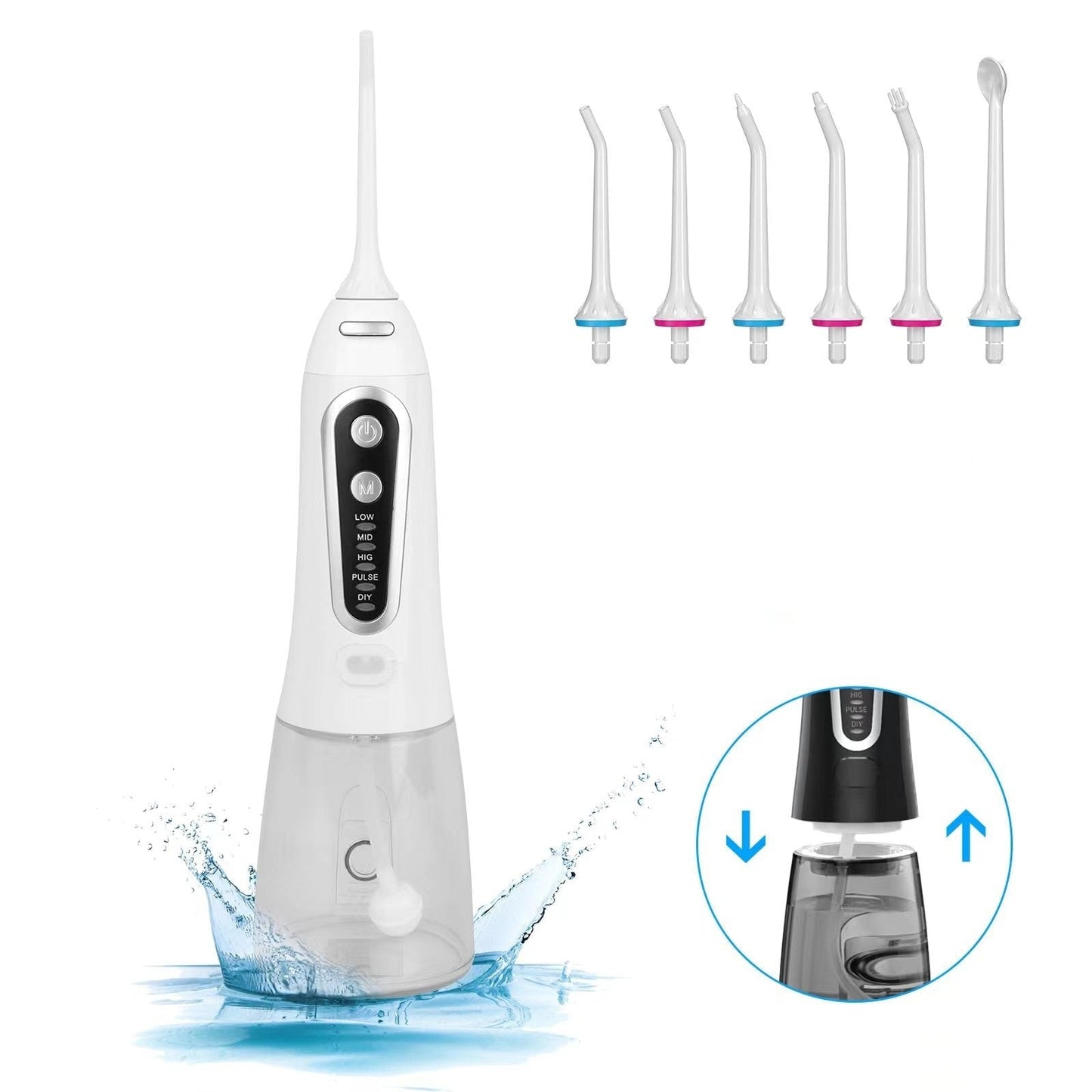 Bevielis burnos irigatorius