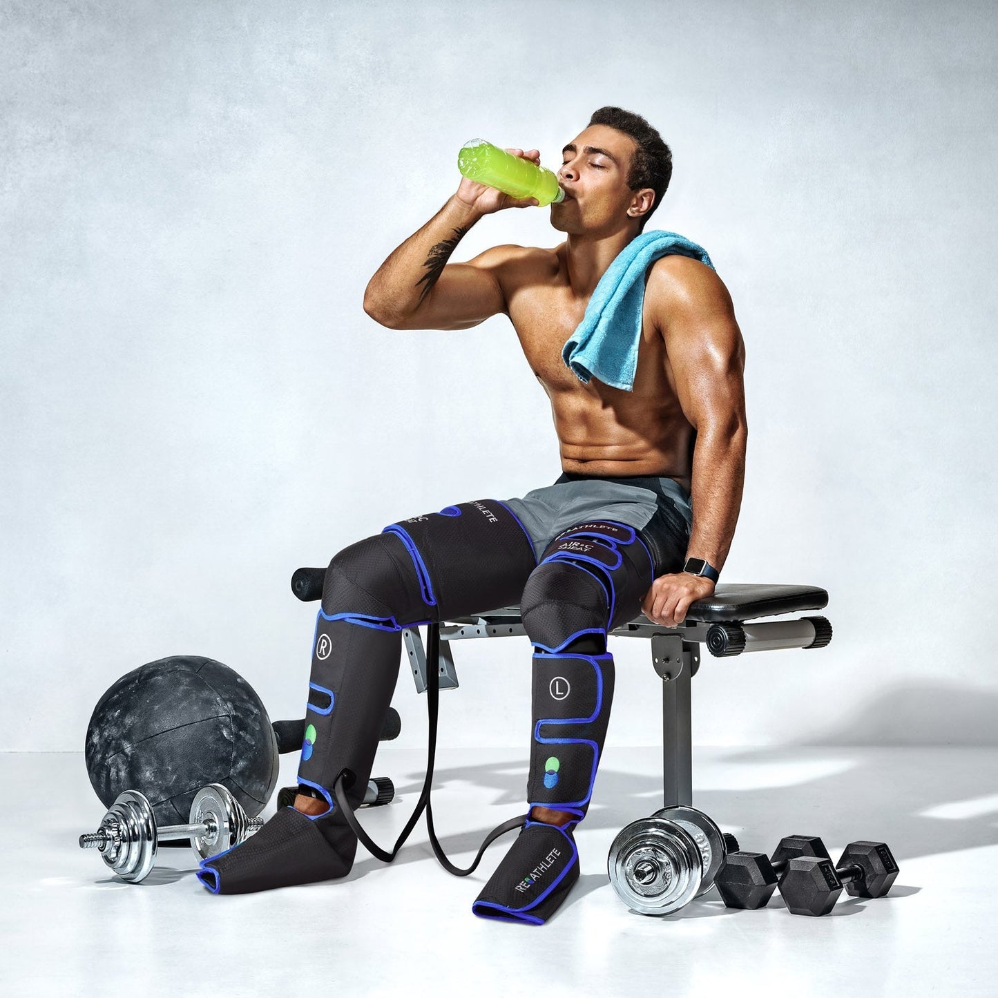 Šildantis kojų masažuoklis