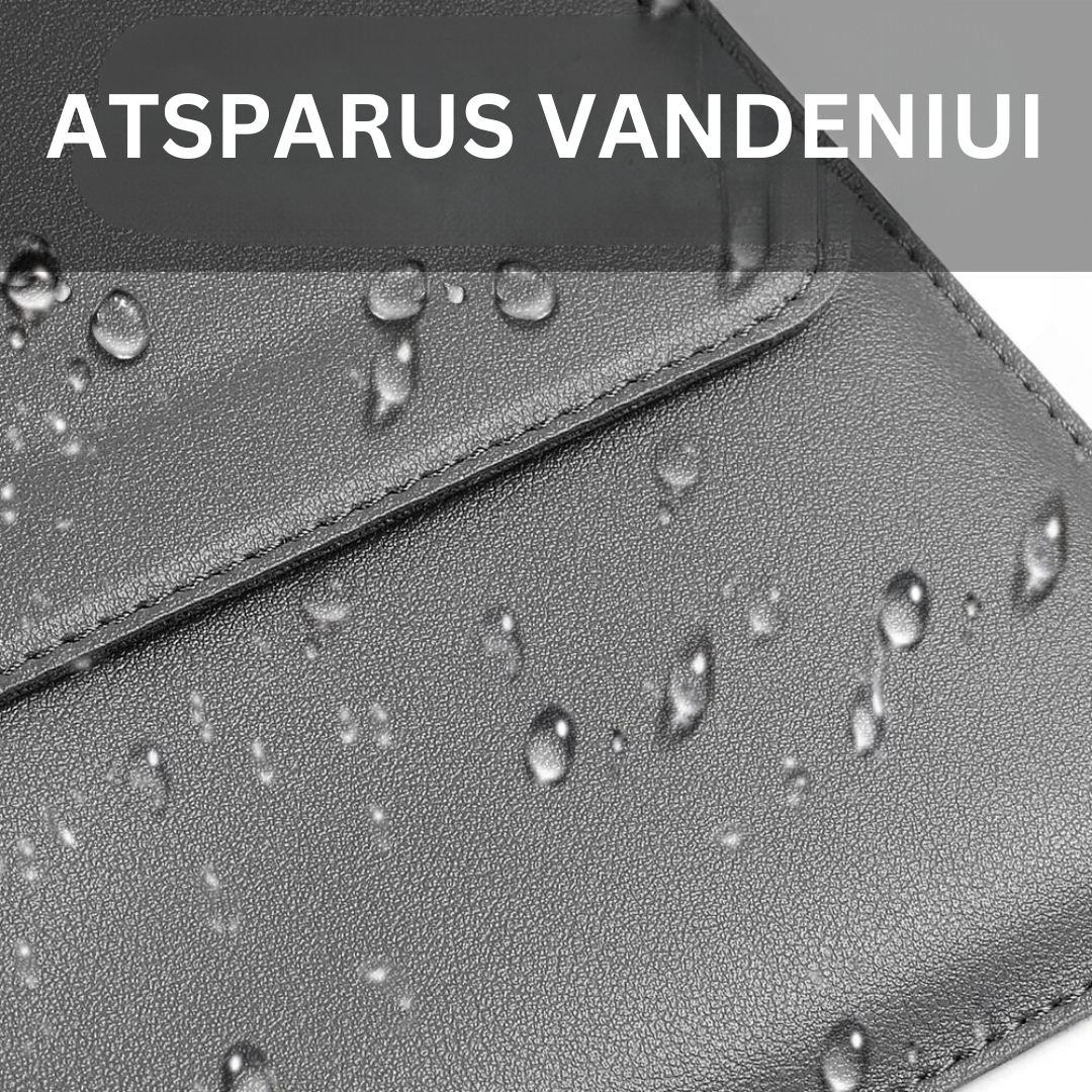 Atrama ir dėklas nešiojamam kompiuteriui 2 in 1