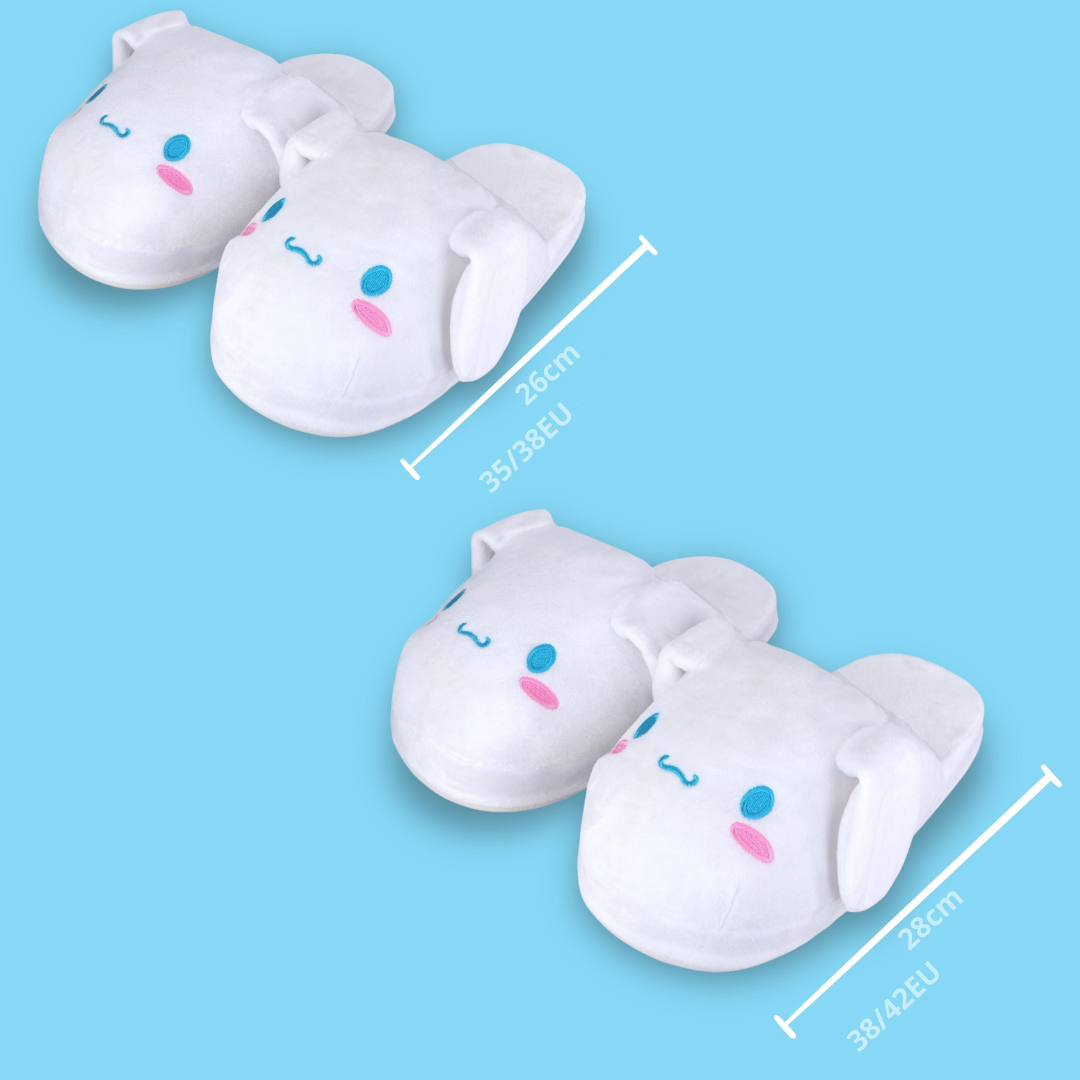 Šlepetės su judančiomis kiškio ausimis