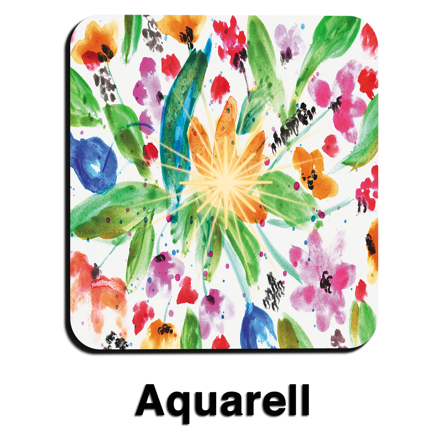 Šviečiantis padėkliukas stiklinei