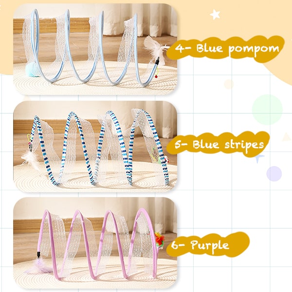 Kačių žaidimo tunelis - spiralė