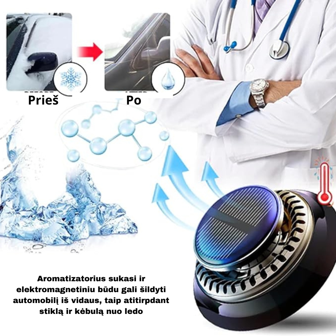 Unikalus automobilio aromatizatorius