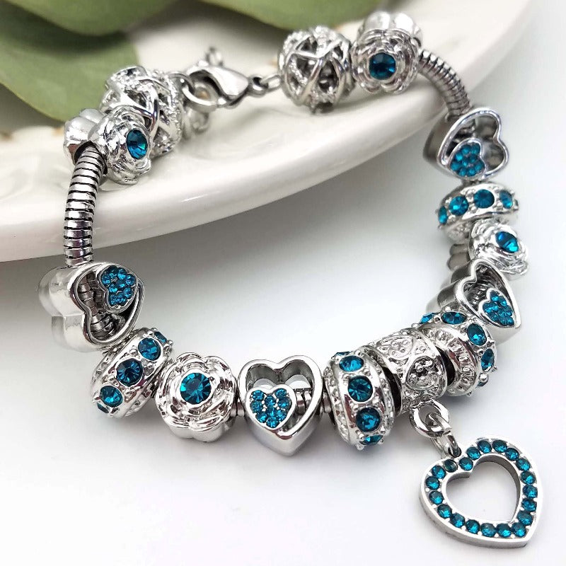 Apyrankės su brangakmenimis, sukurtos pagal gimimo mėnesį