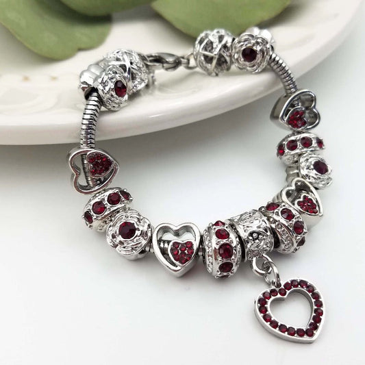 Apyrankės su brangakmenimis, sukurtos pagal gimimo mėnesį