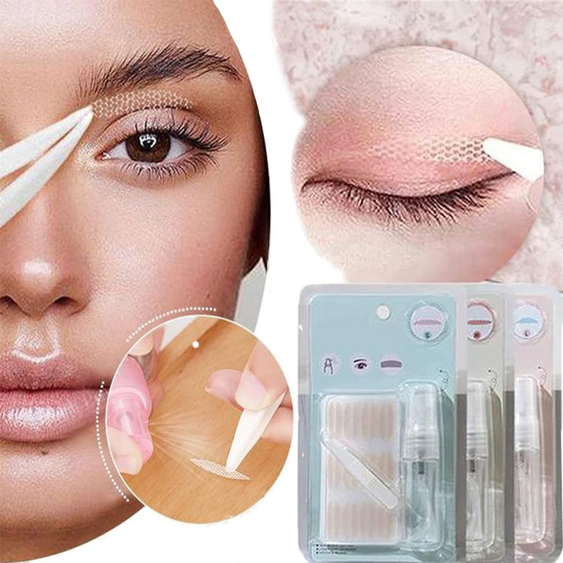 Nematomas akių pakėlimas su lipduku