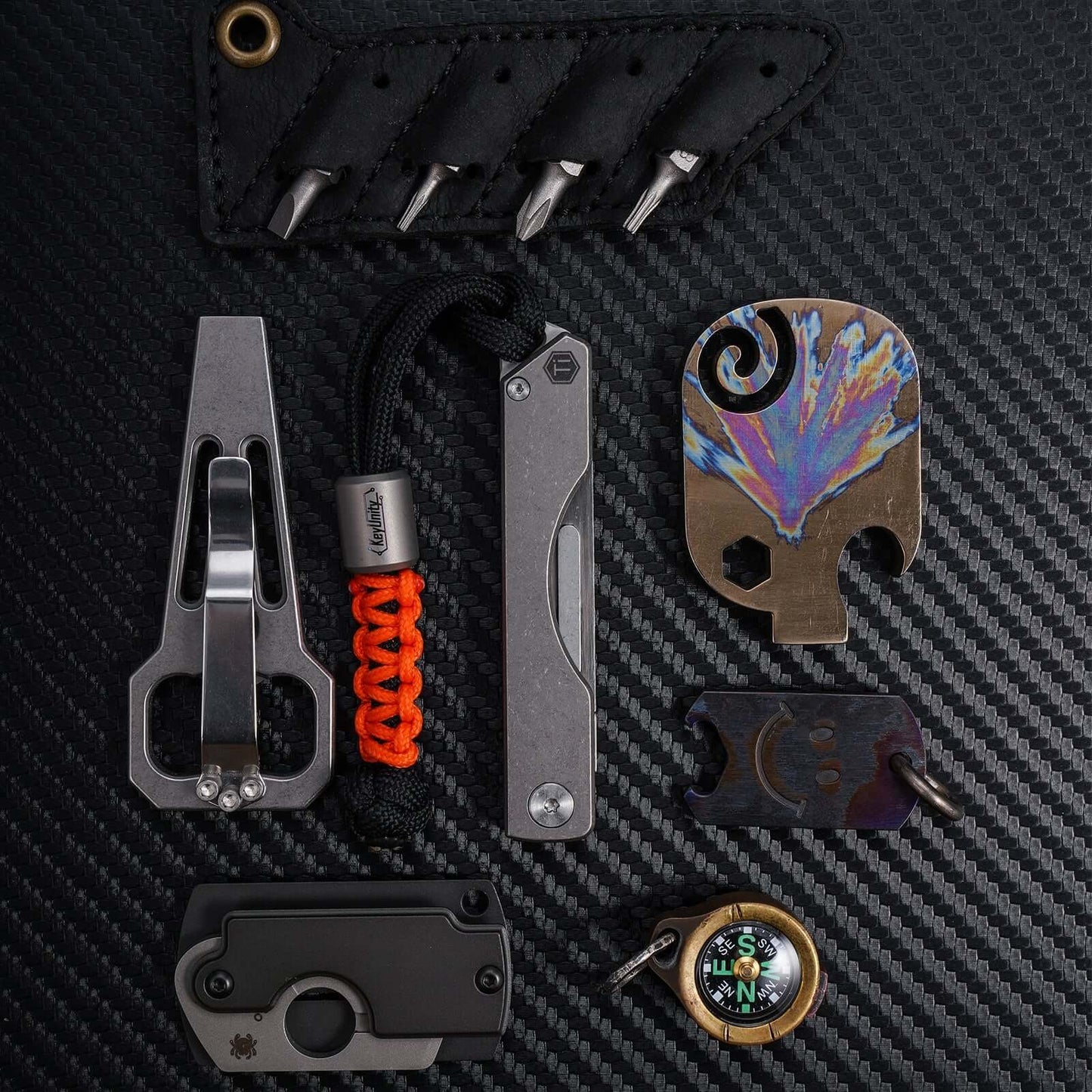 Kišeninis titano peiliukas