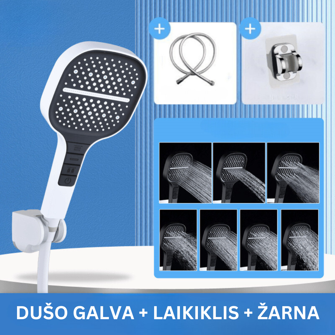 Didelio slėgio dušo galva