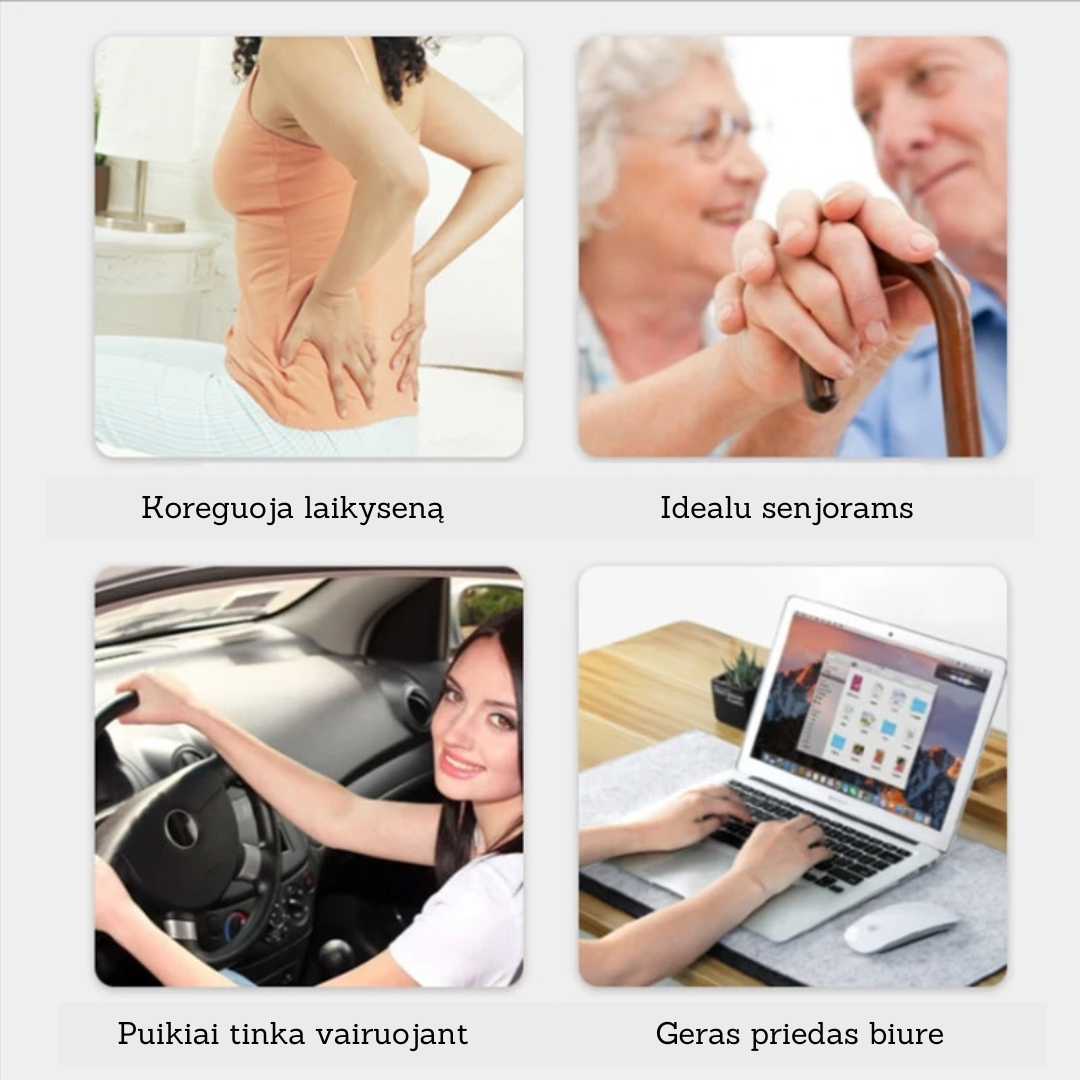 Minkšta pagalvėlė kėdei