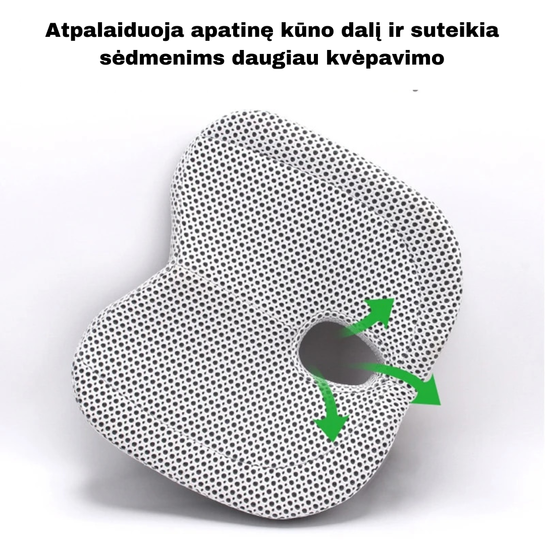 Minkšta pagalvėlė kėdei