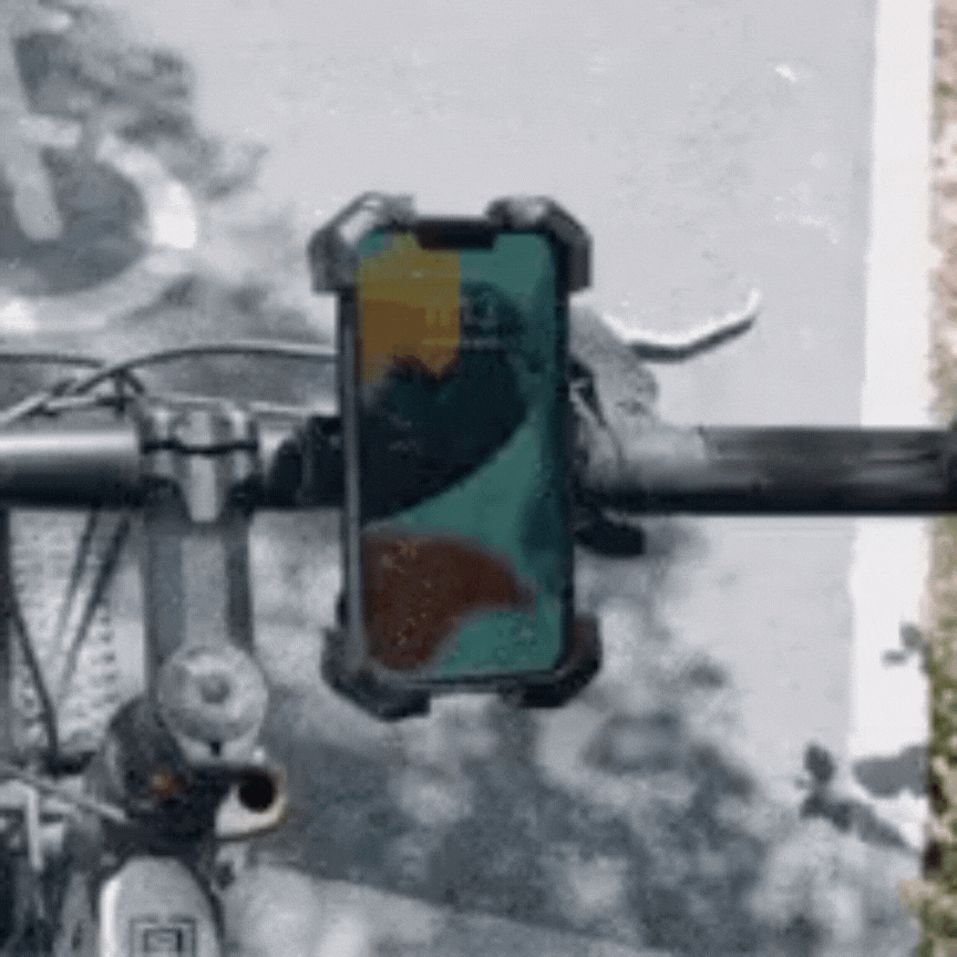 Telefono laikiklis dviračiui arba motociklui
