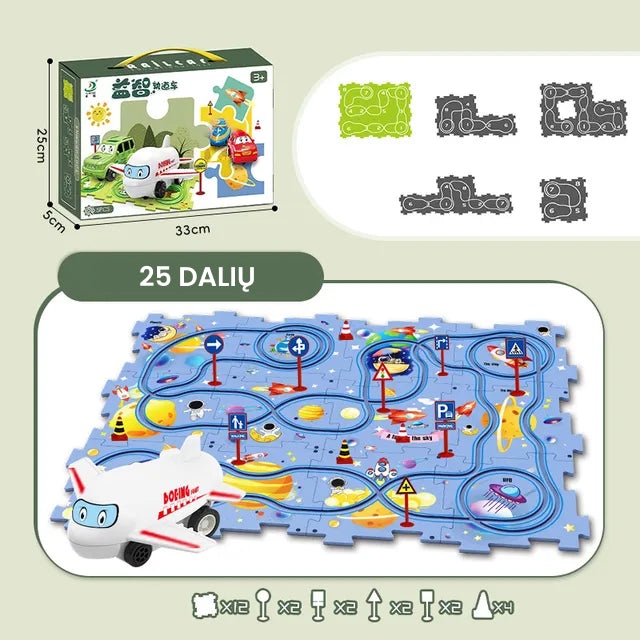 Elektrinė automoblių trasa vaikams