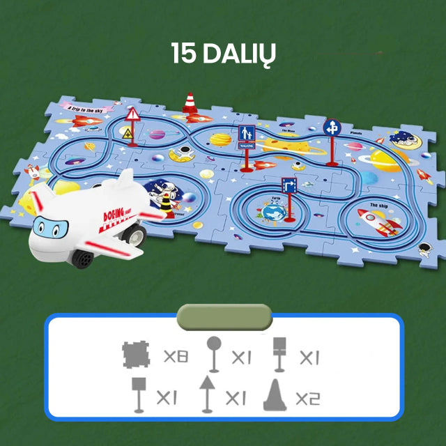 Elektrinė automoblių trasa vaikams