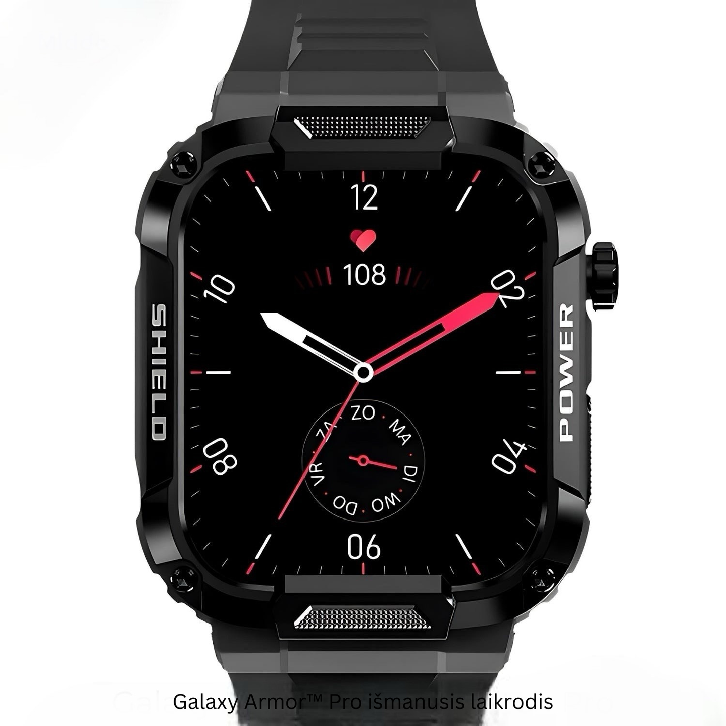 Galaxy Armor™ išmanusis laikrodis - sutaupykite 100 €+ už nesunaikinamą išmanųjį laikrodį, skirtą iOS ir Android