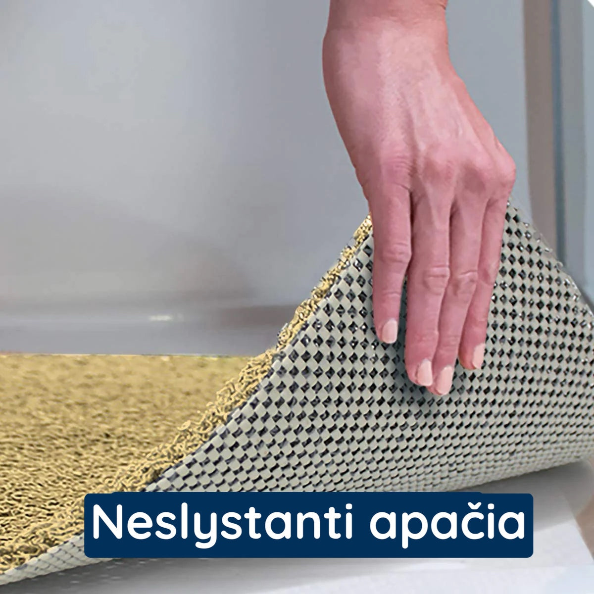 \Secure Mat™\" - geriausias neslystantis vonios kilimėlis"
