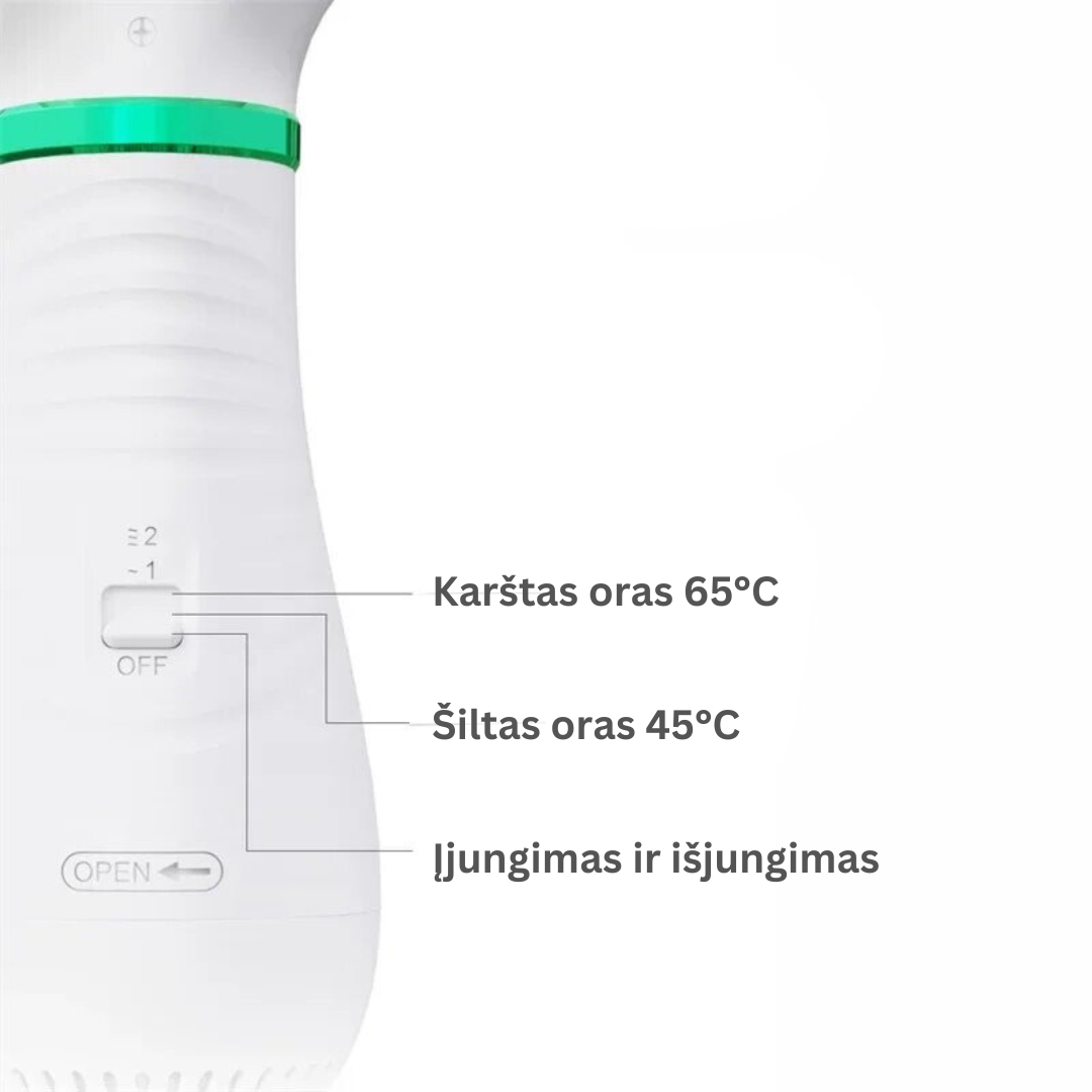 Džiovintuvas ir šukos augintiniams viename