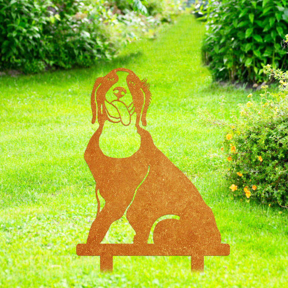 Auksaspalvio retriverio metalinė dekoracija