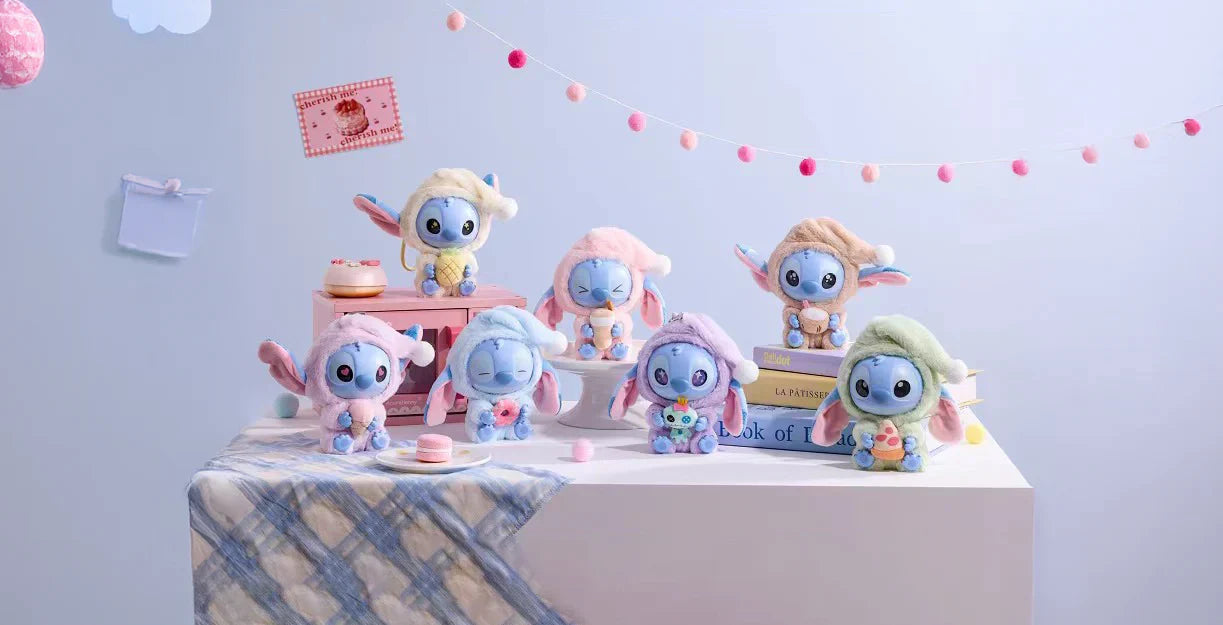 Stitch – pliušinis pakabukas (staigmenos dežutė iš “Eat Something Before Sleep” serijos)