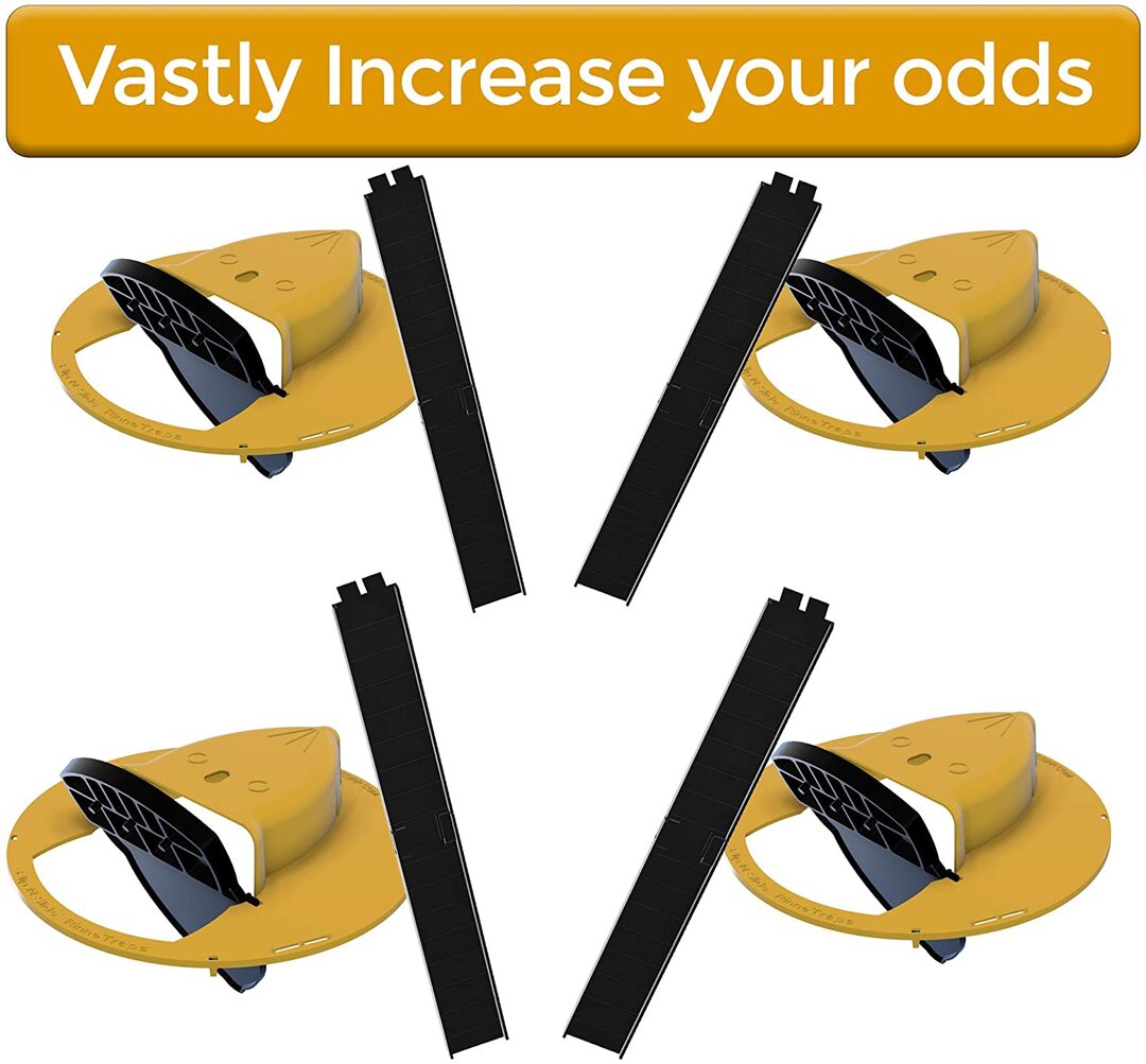 Pelių gaudyklė dedama ant kibiro