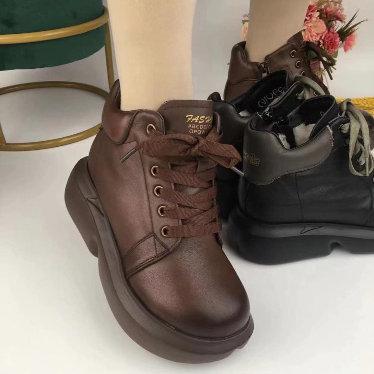 Ortopediniai batai su kailiuku