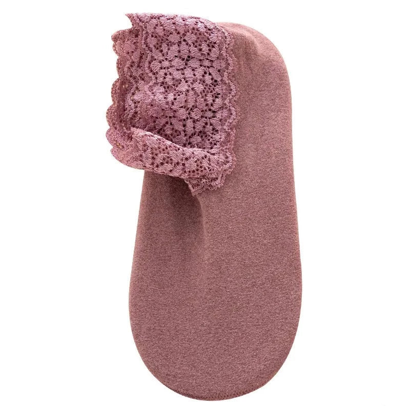 Šiltos nėriniuotos kojinės (3 poros)