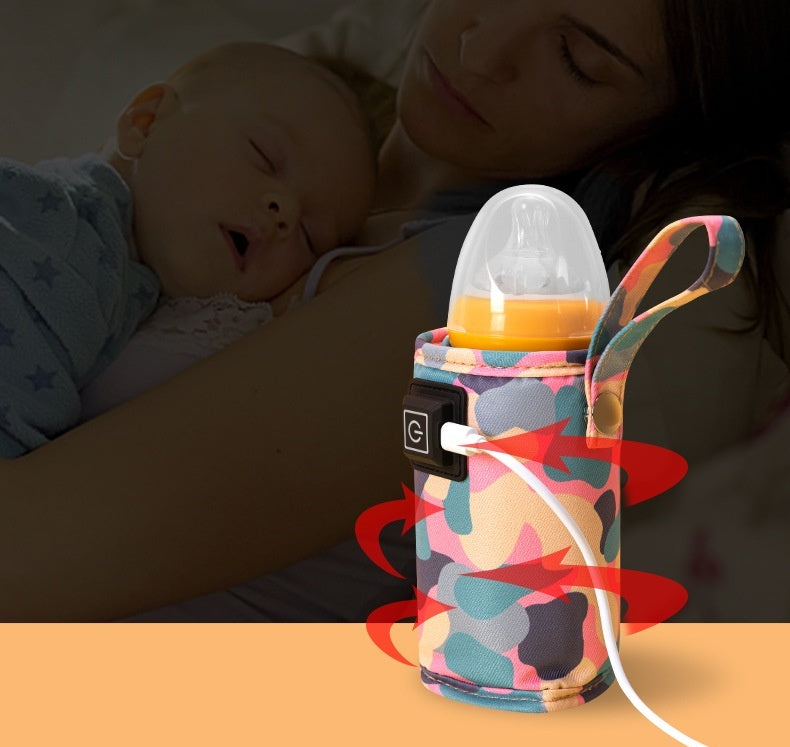 USB pieno buteliuko šildytuvas