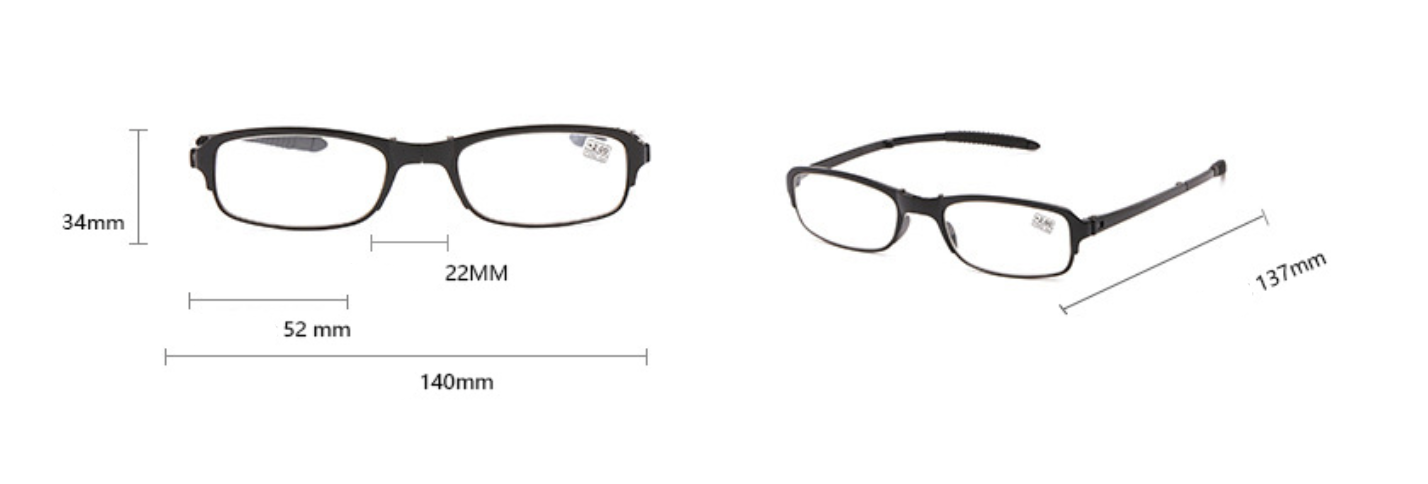 Sulankstomi presbiopijos akiniai