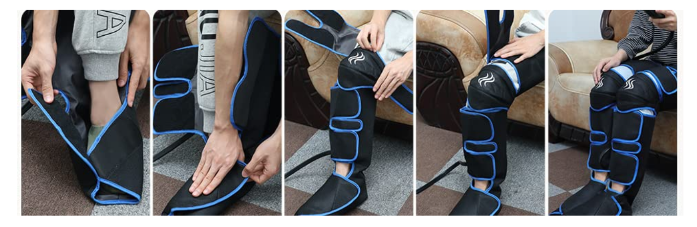 Šildantis kojų masažuoklis