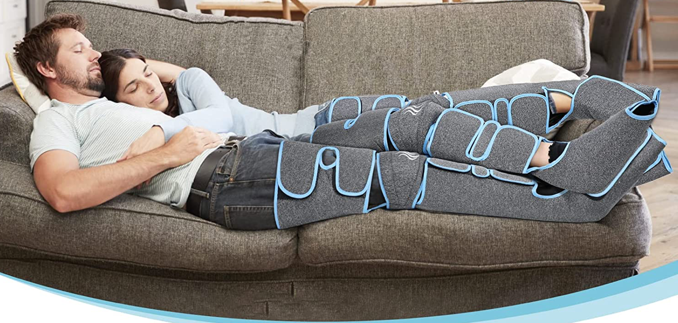 Šildantis kojų masažuoklis