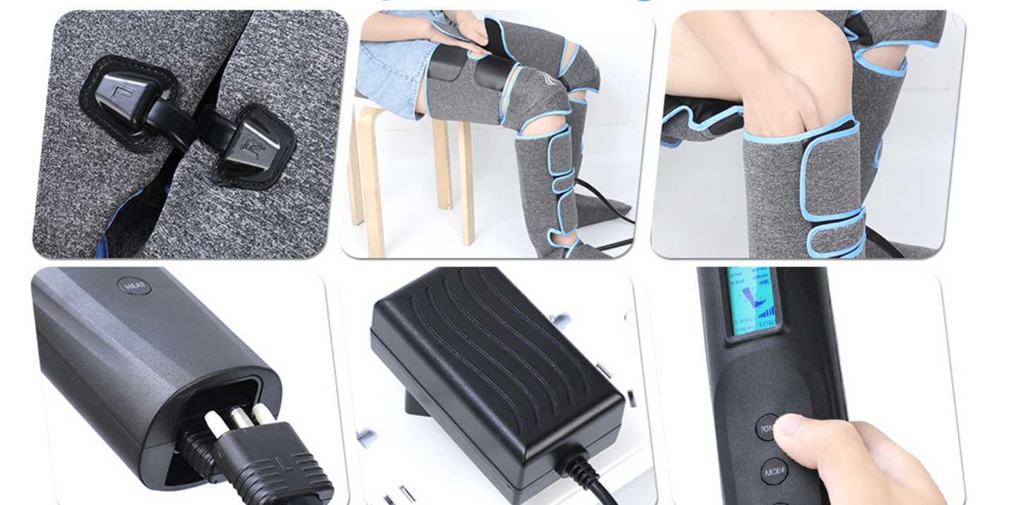 Šildantis kojų masažuoklis