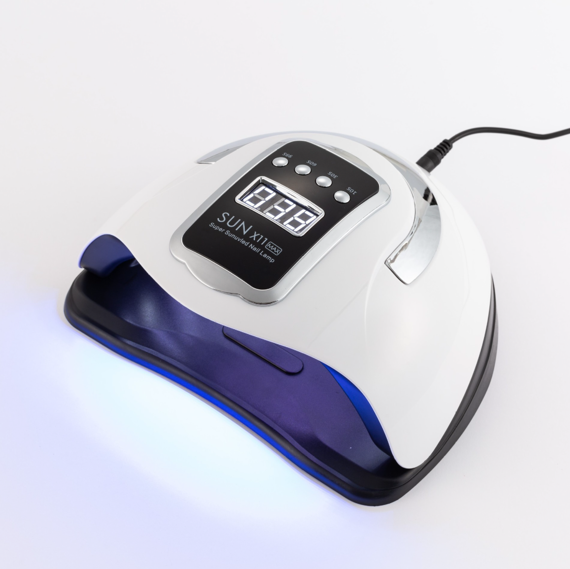UV LED gelinio lakavimo lempa
