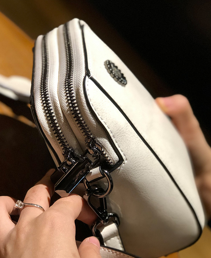 Vaškuotos odos rankinukas