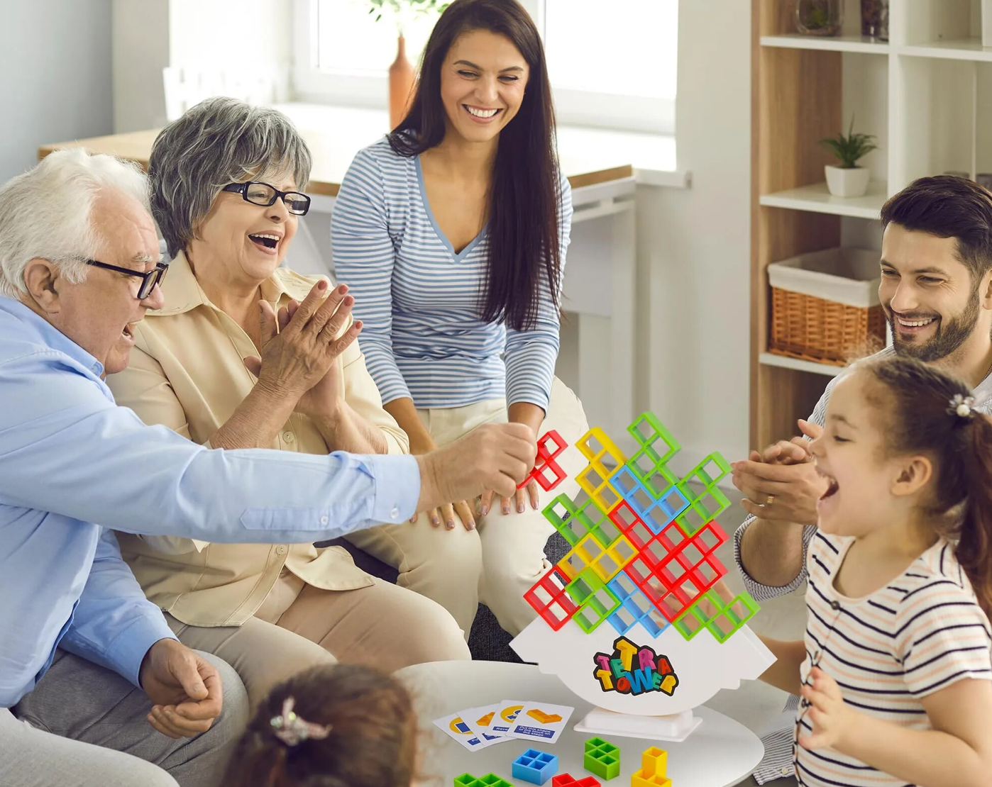 Tetris griūnantis bokštas: smagus žaidimas visai šeimai!