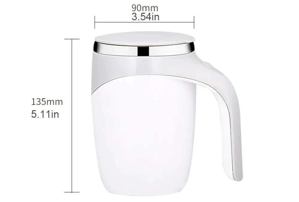 Puodelis su automatiniu maišymu