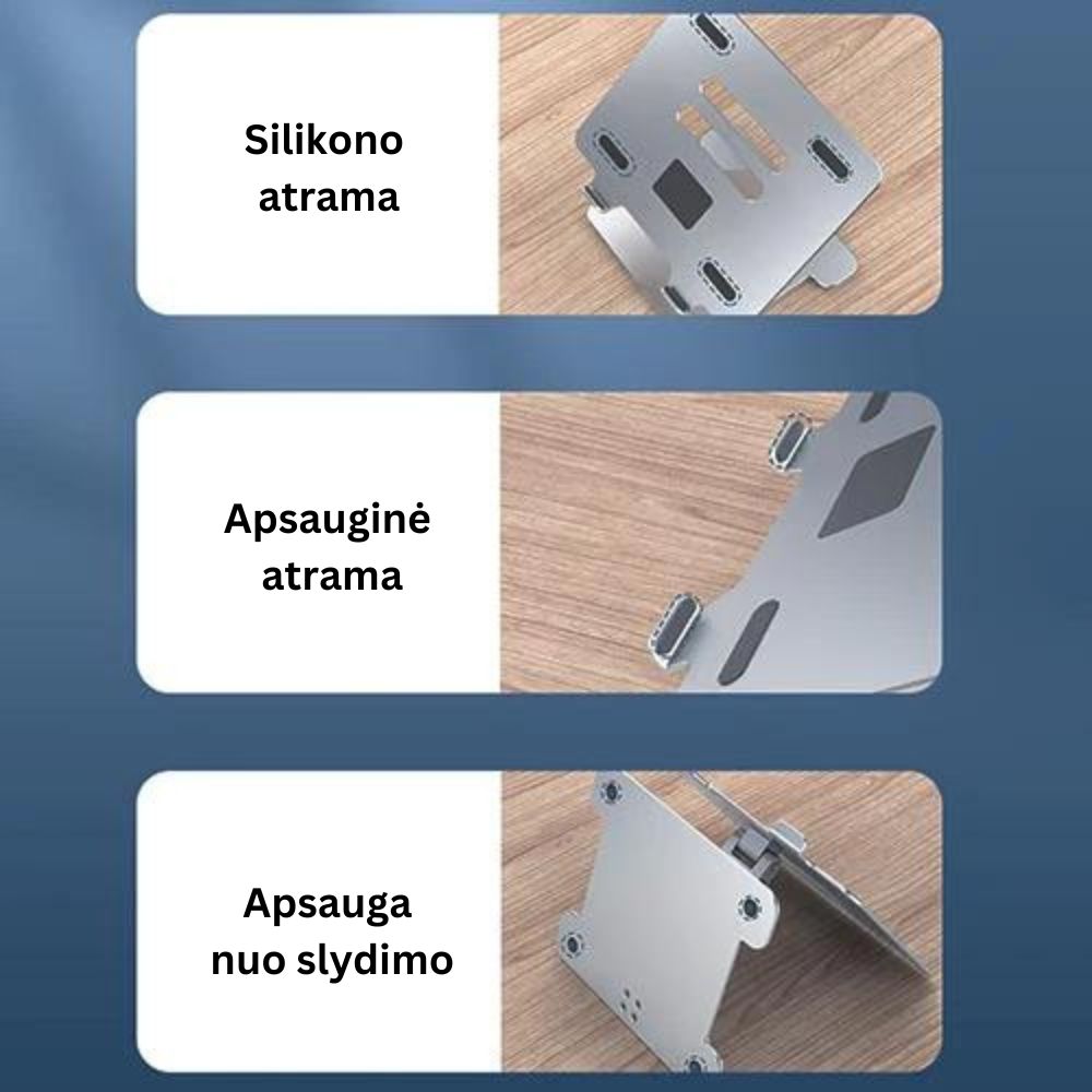 Nešiojamojo kompiuterio stovas