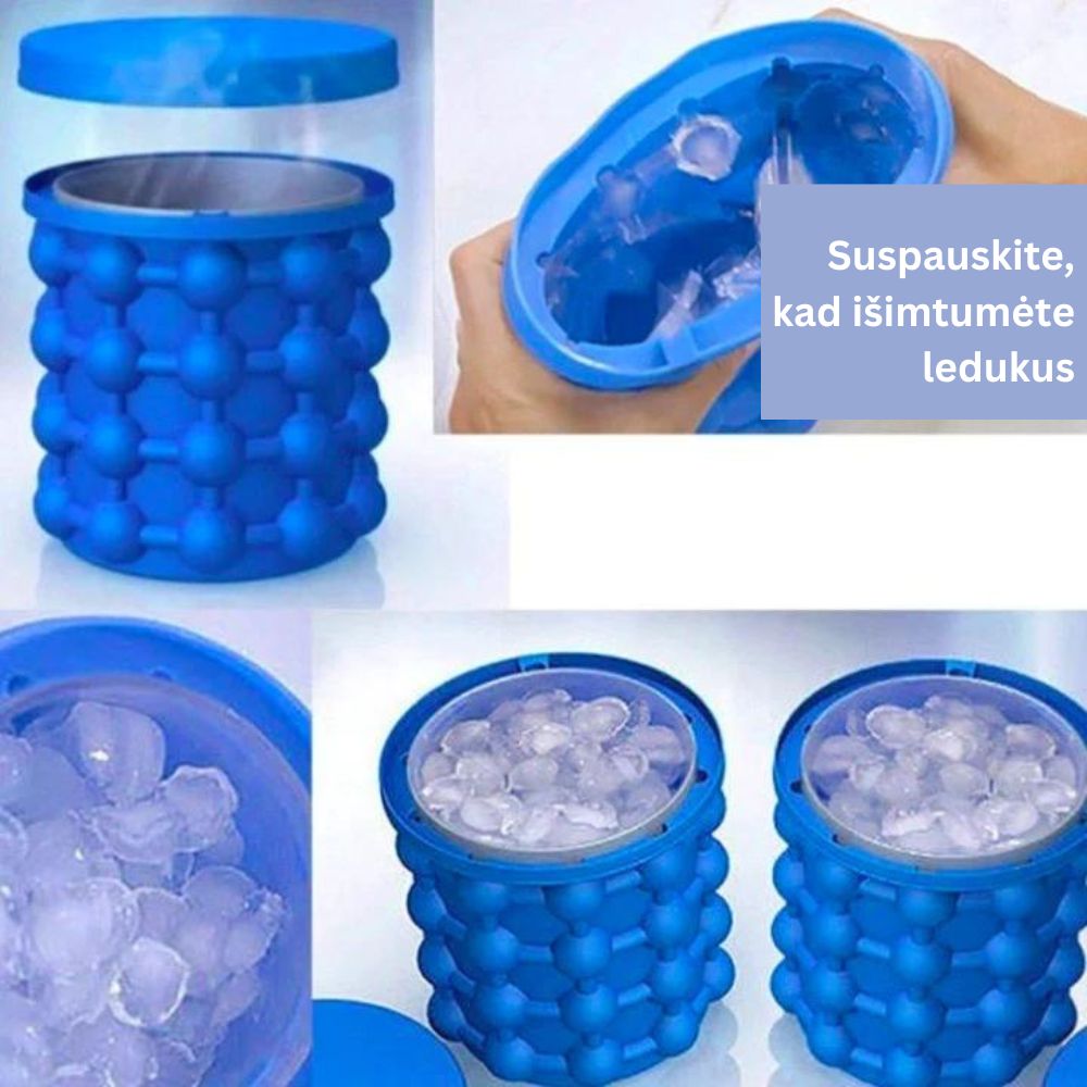 Silikoninė formelė ledo kamuoliukams