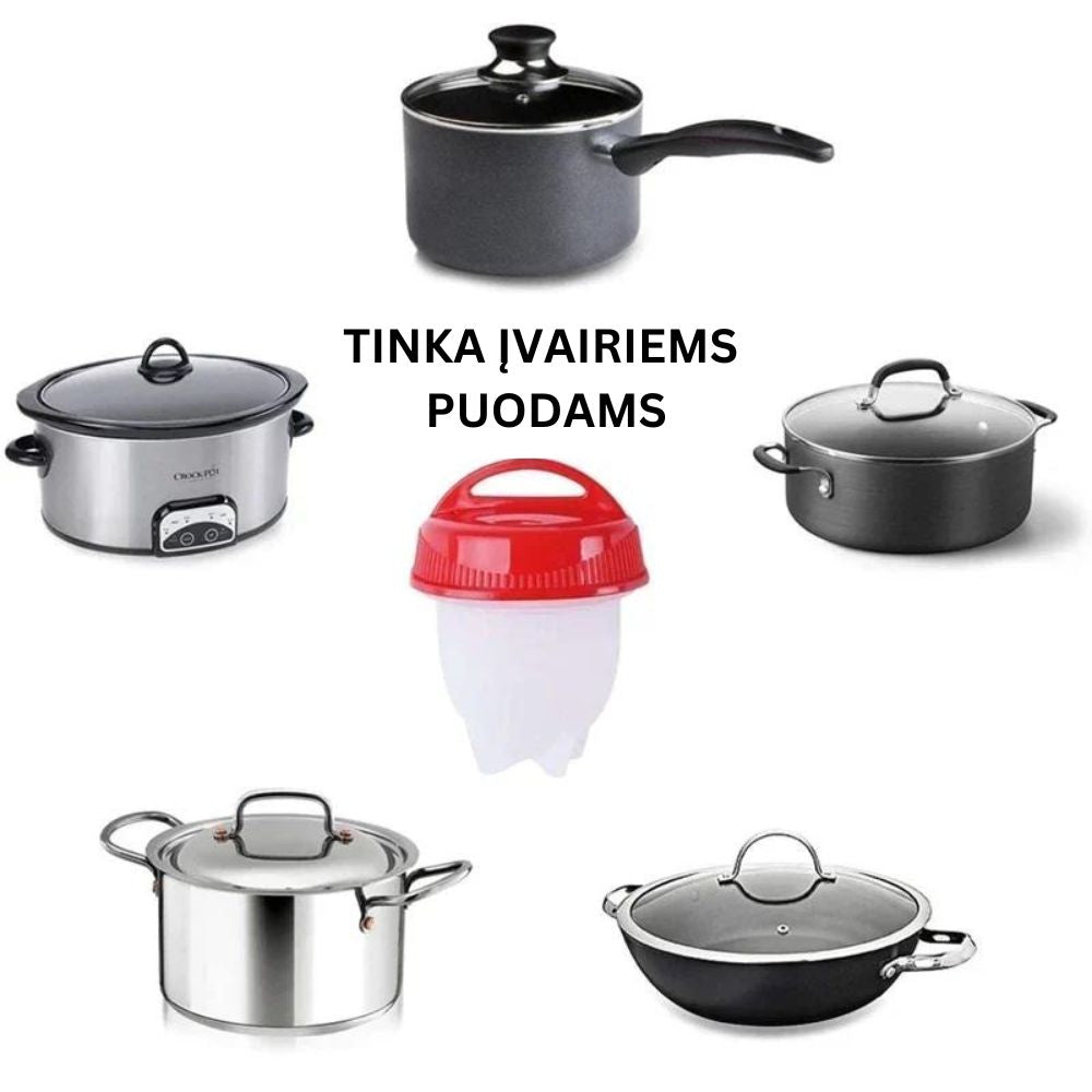 Indeliai kiaušinių virimui