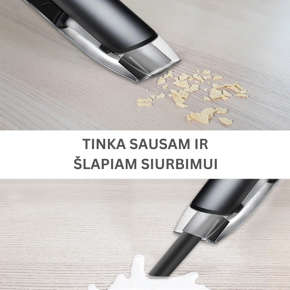 Belaidis rankinis dulkių siurblys