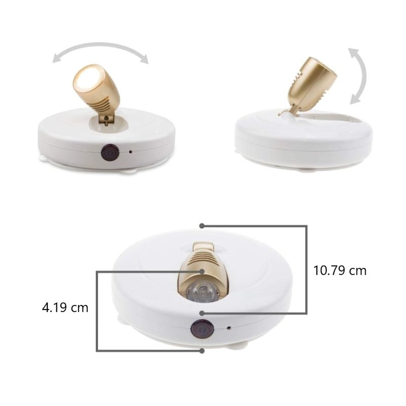 Belaidis kambarinių augalų šviestuvas