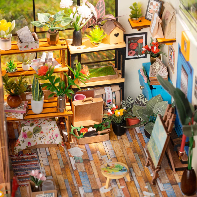 Surenkamas svajonių sodo namelis