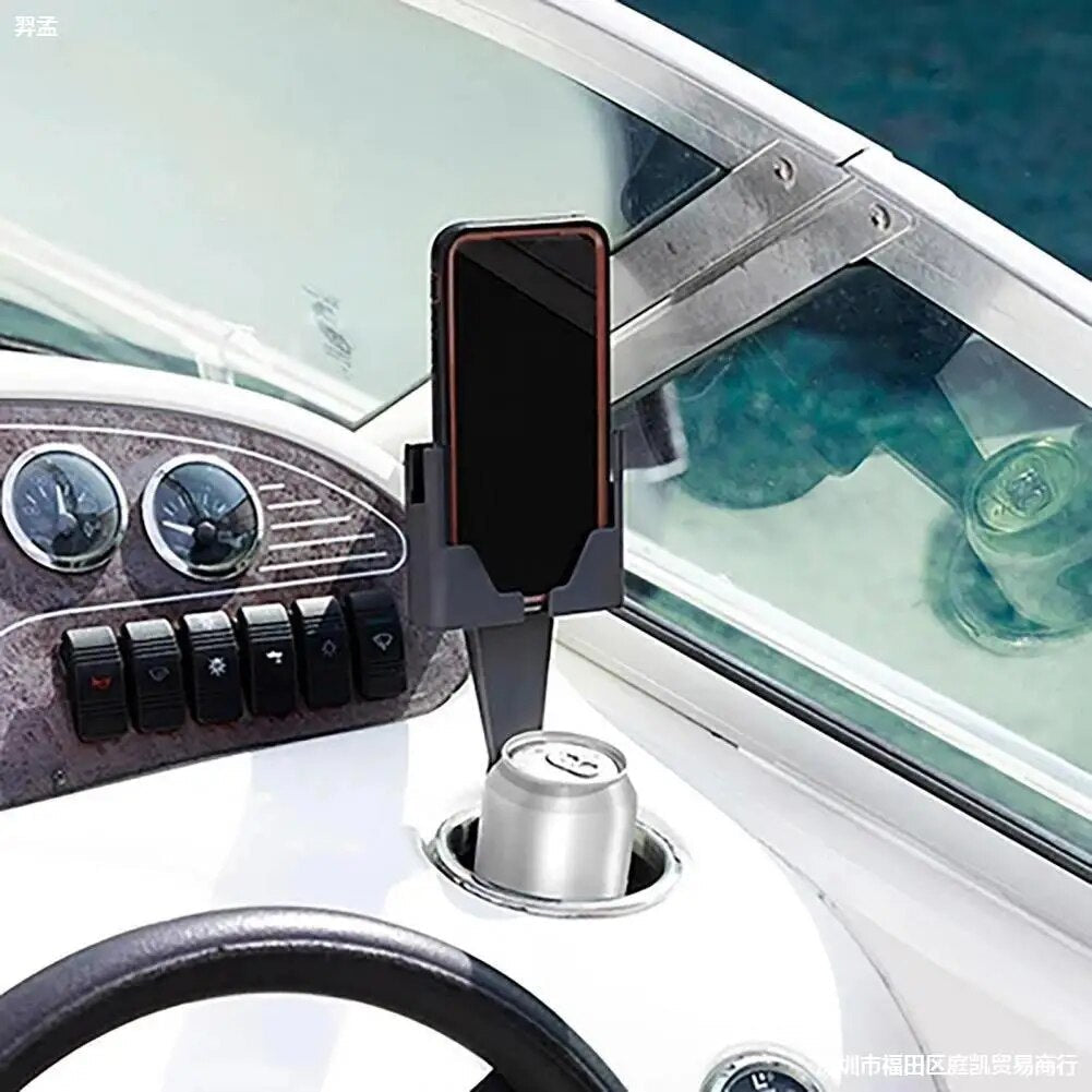 Telefono ir puodelio laikiklis automobiliui