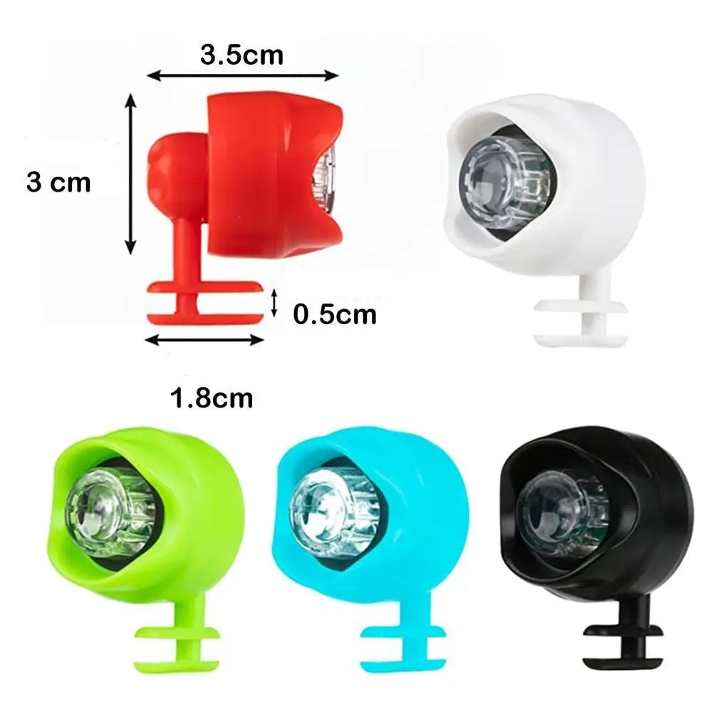 Mini švieselės kroksams (2 vnt.)