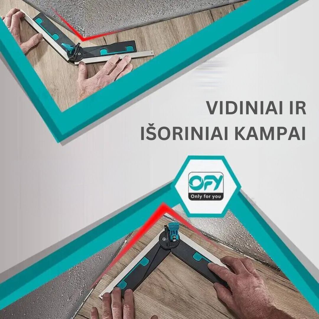 Tikslus kampų matuoklis