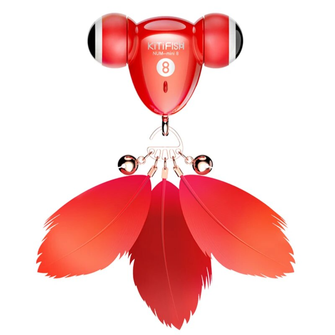 Judantis katės žaisliukas