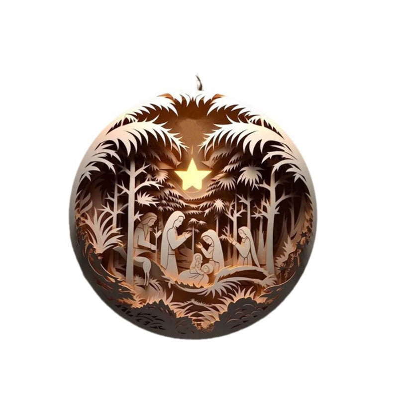 Kalėdinė 3D dekoracija