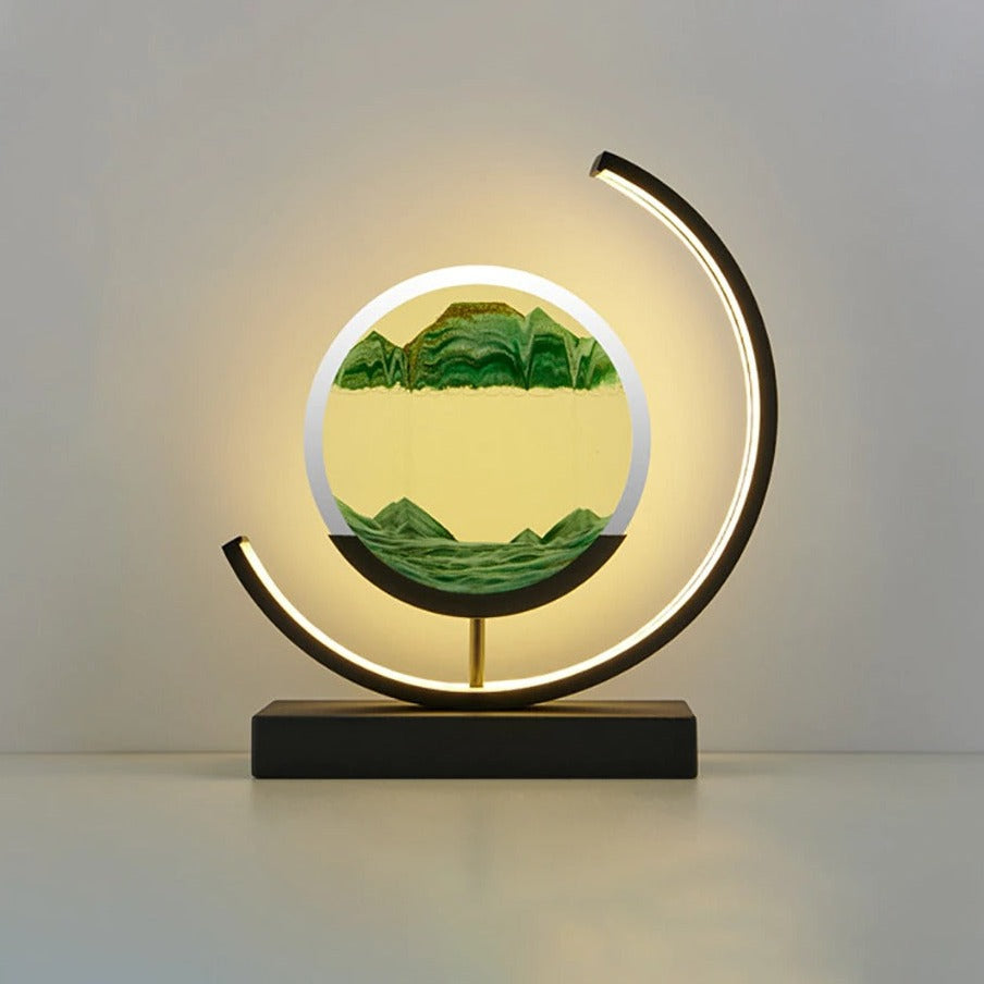 „Sand Art“ LED stalinė lempa