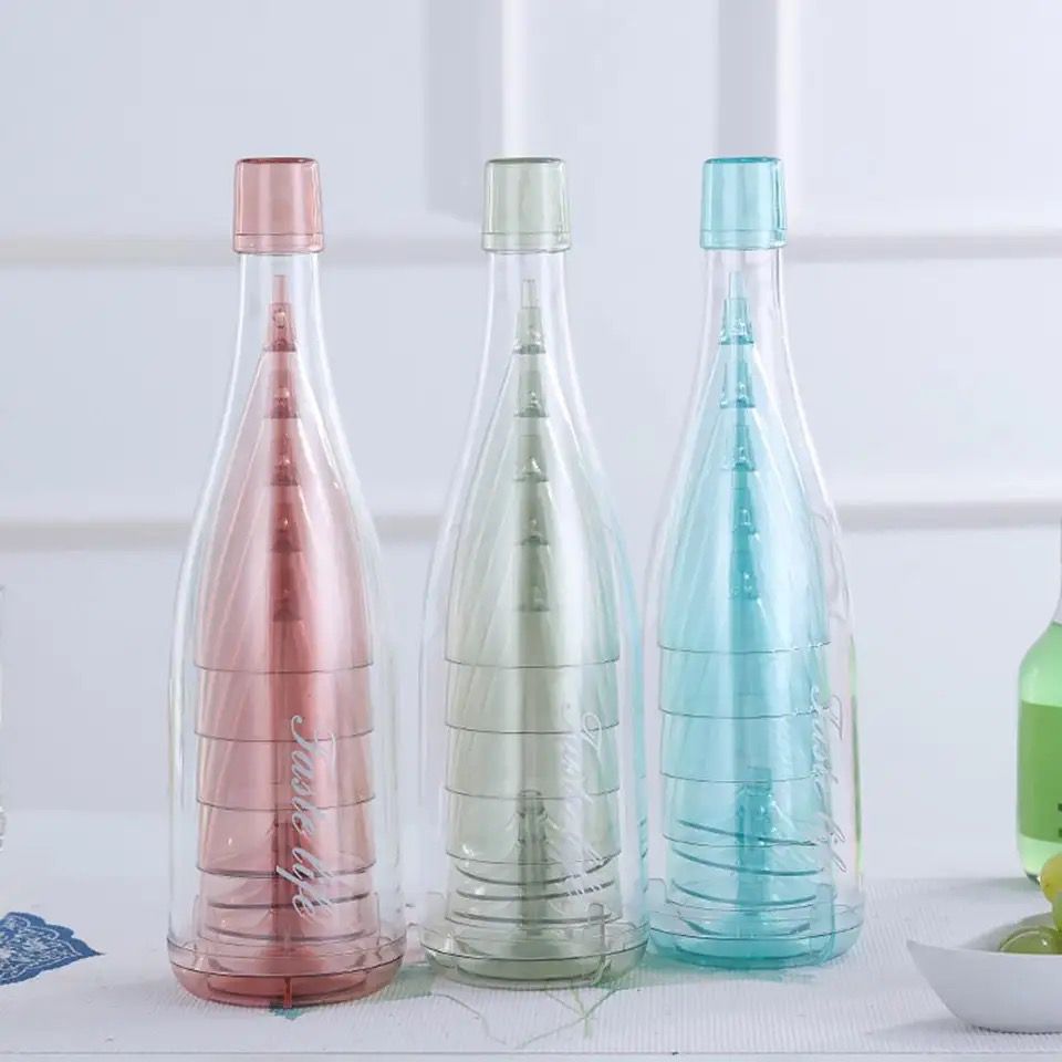 Plastikinių taurių rinkinys (5 vnt.)