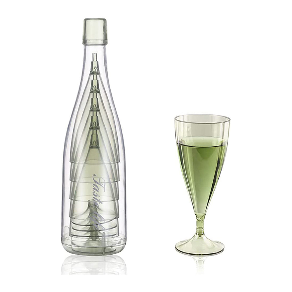 Plastikinių taurių rinkinys (5 vnt.)