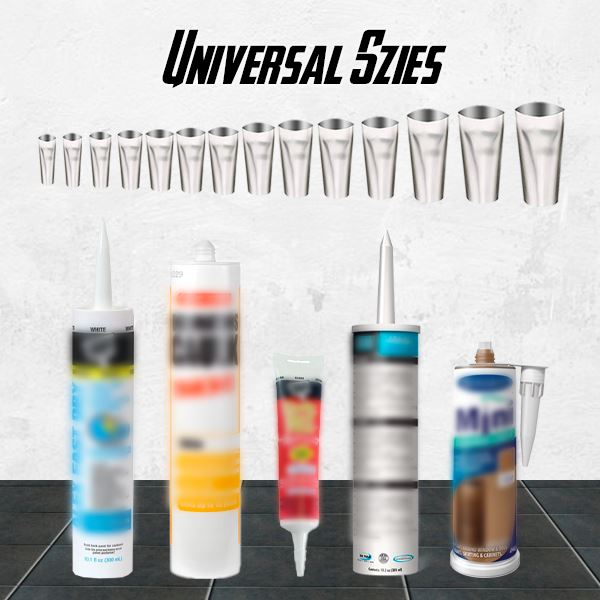 Sandarinimo pistoleto antgalių rinkinys