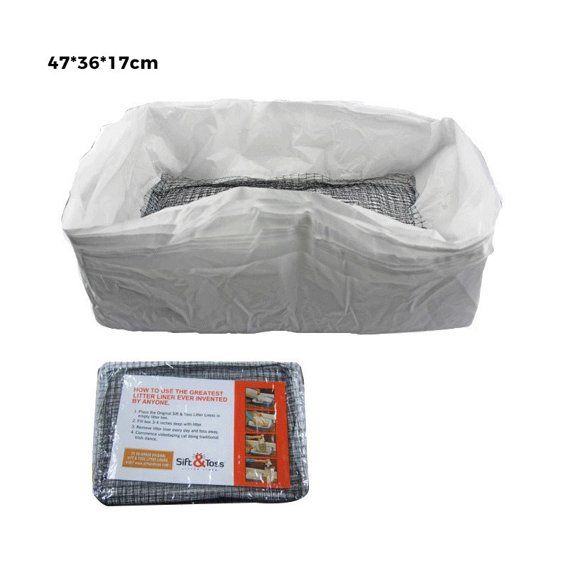 Maišai kačių tualetams (10 vnt.)